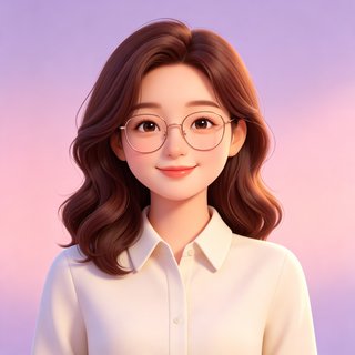 viggleai 知性陪伴型人设学姐的卡通头像